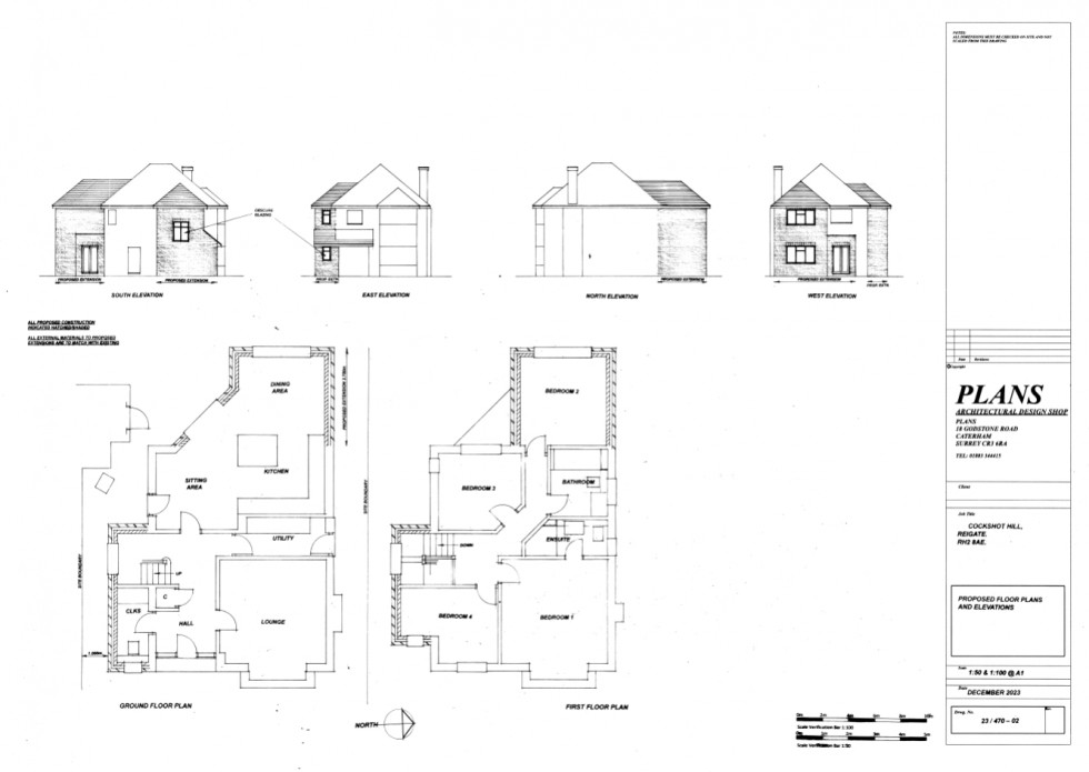 Floorplan for Cockshot Hill, Reigate, Surrey, RH2