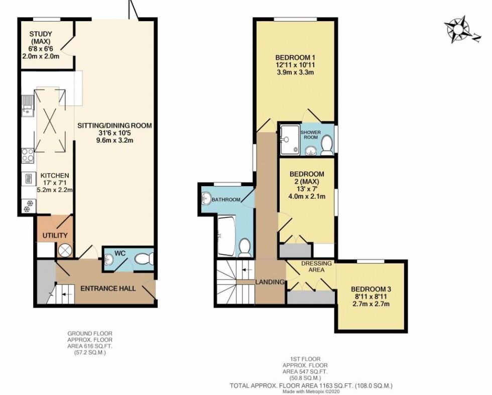 Floorplan for Rusper, West Sussex