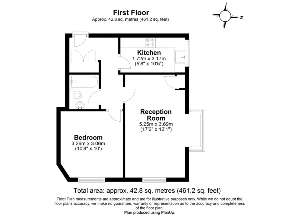 Floorplan for Reigate, Surrey, RH2