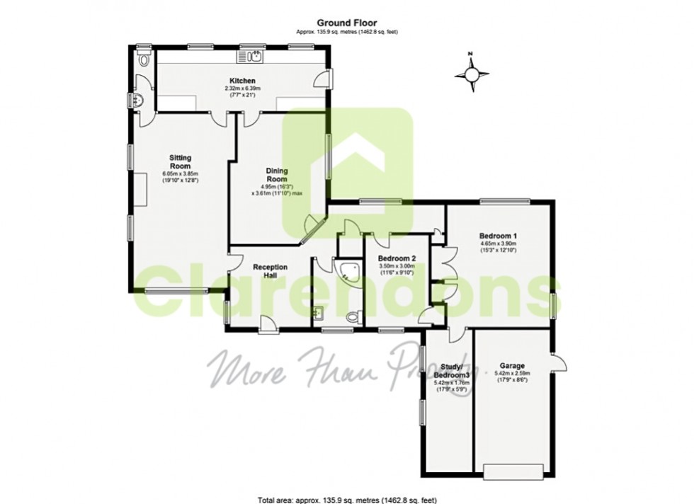 Floorplan for Alma Road, Reigate, Surrey, RH2