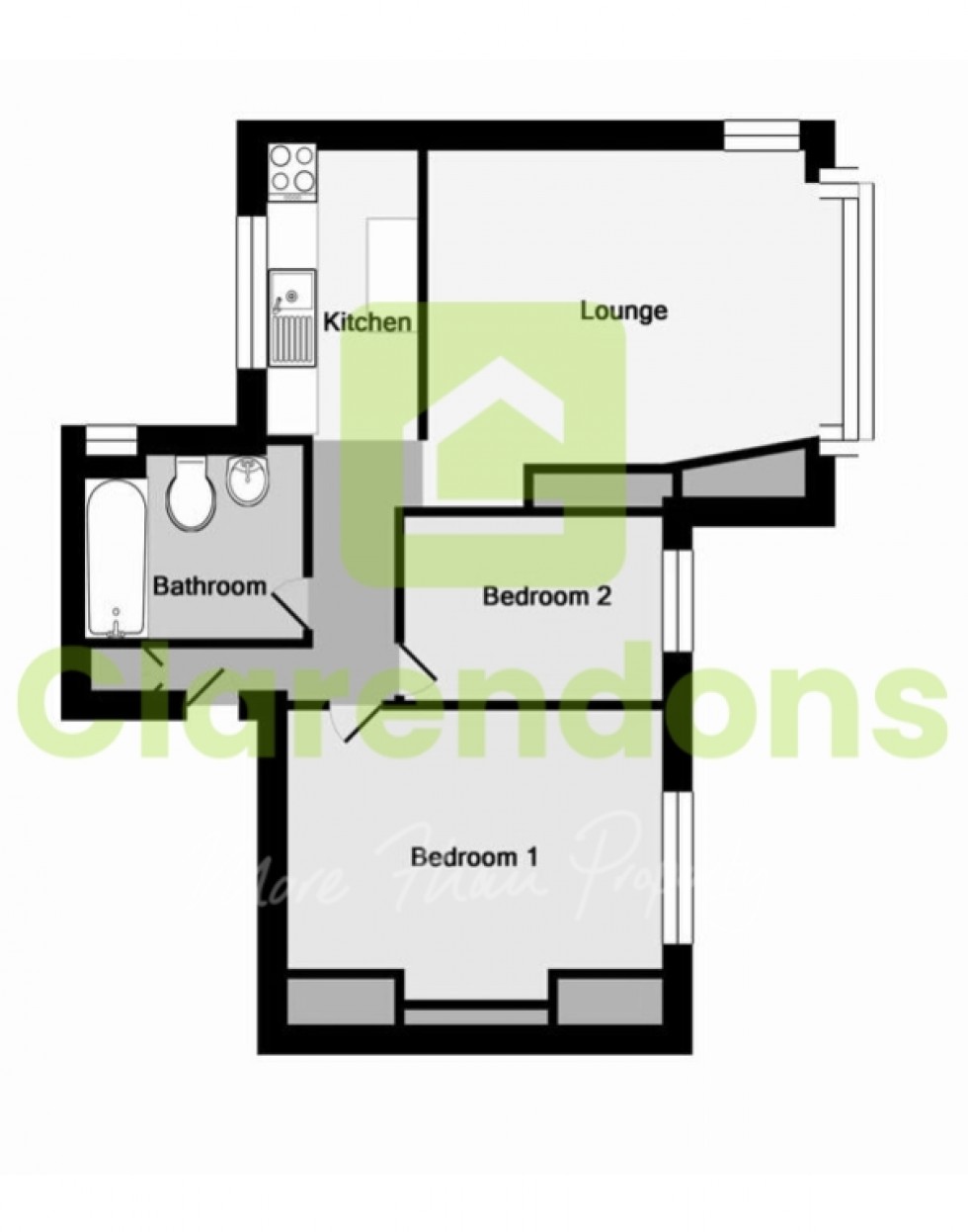 Floorplan for Upper Bridge Road, Redhill, Surrey, RH1