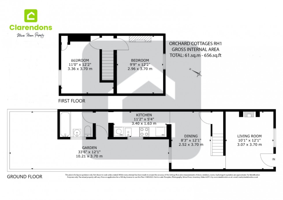 Floorplan for Merstham, Redhill, Surrey, RH1