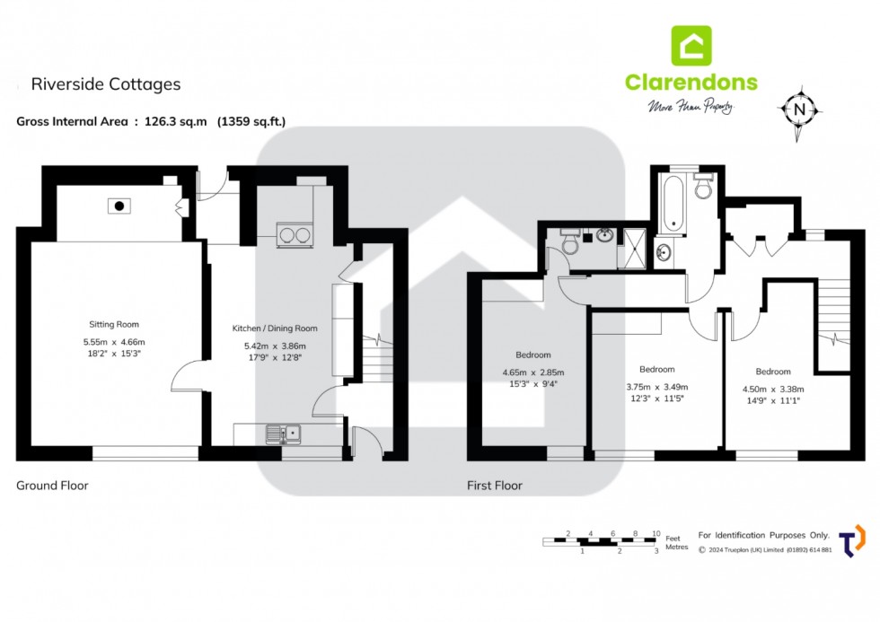 Floorplan for Withyham, Hartfield, East Sussex, TN7