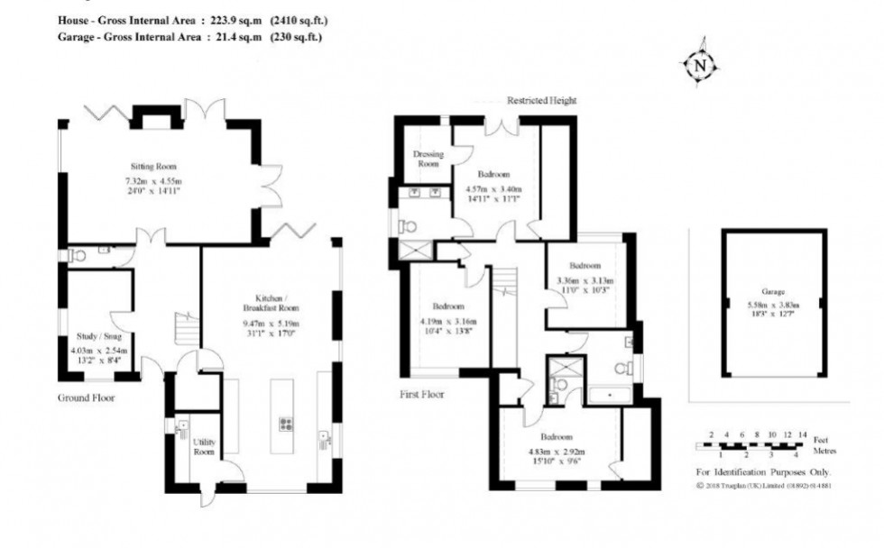 Floorplan for Cranbrook, Kent, TN17